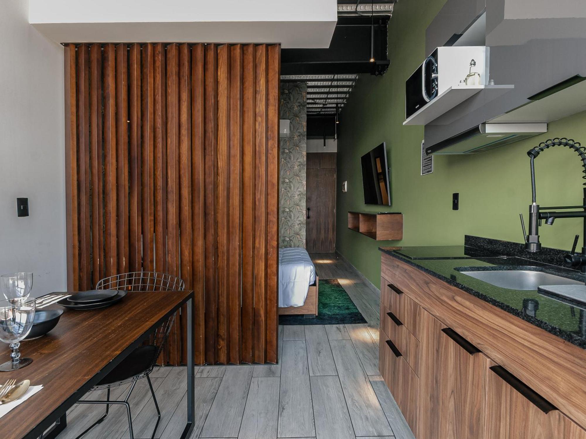 The Jungle Loft Tropical Comfort In A Centric Location With Kitchen México DF Exterior foto